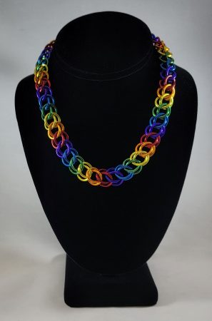 Rainbow 3 in 1 Half-Persian Necklace