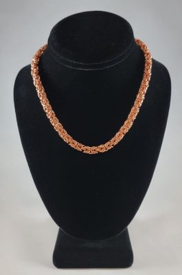 Copper Lg. Byzantine Necklace