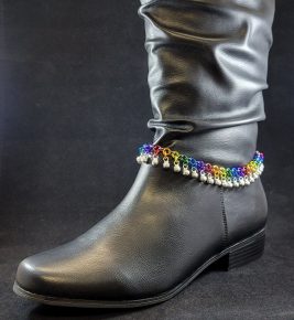 Rainbow & Black Ice Boot Jingle